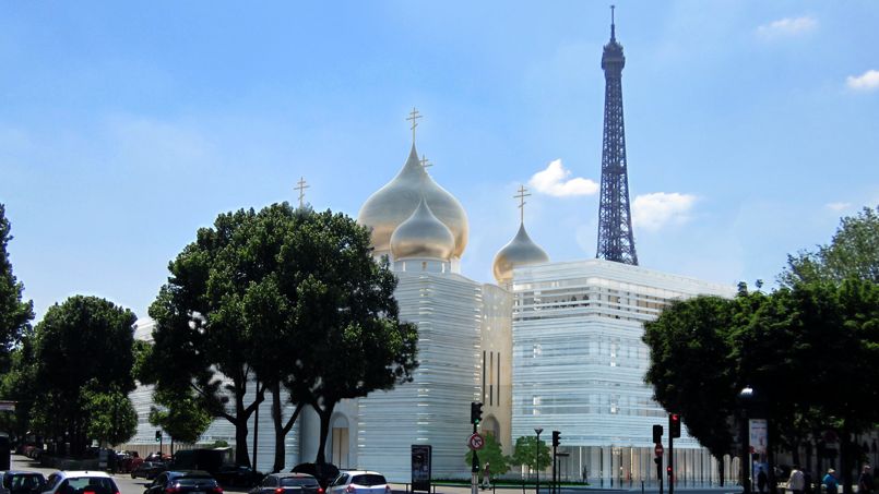 Eglise orthodoxe russe à Paris